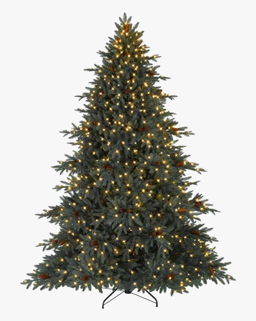 Artificial Christmas Tree Balsam Hill Pre-lit Tree - Real Christmas Tree Png, Transparent Png, Free Download