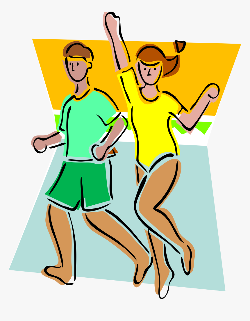 Celebrating - Healthy Person Clipart, HD Png Download, Free Download