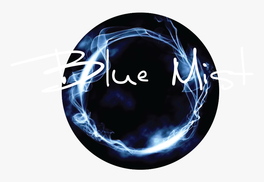 Blue Mist Logo - Blue Smoke, HD Png Download, Free Download
