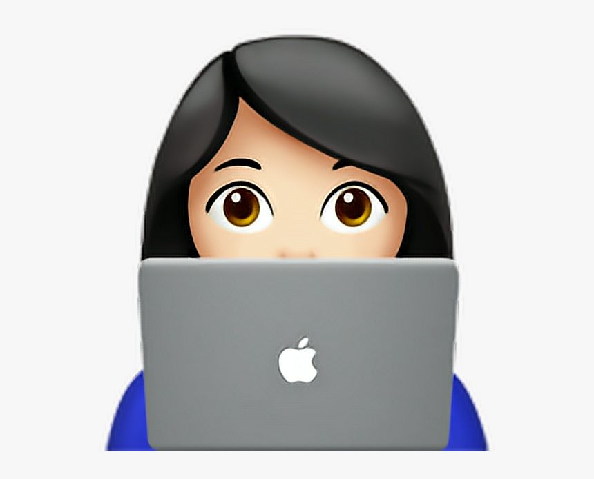 ❁ Female Technologist Emoji 👩🏻‍💻 - Woman Technologist Emoji, HD Png Download, Free Download
