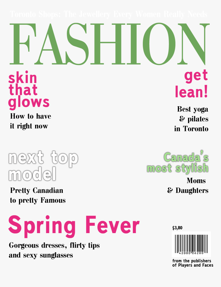 Magazine Cover Design Png, Transparent Png, Free Download