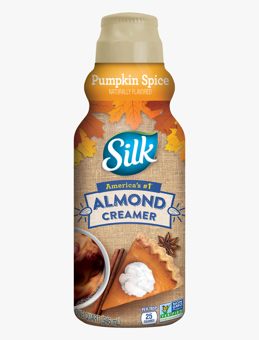 Starbucks Pumpkin Spice Png - Silk Almond Creamer Pumpkin Spice, Transparent Png, Free Download