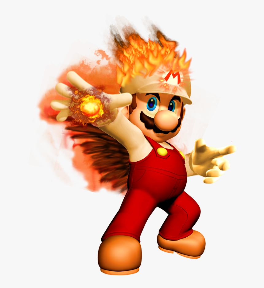 Fire Png Video - Imagenes De Mario Bros 3d, Transparent Png, Free Download
