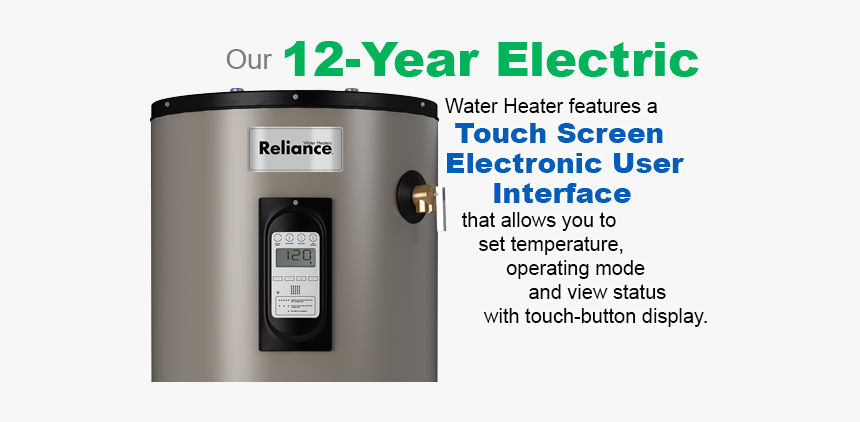 Reliance 12 Year Electric Water Heaters - Drip Coffee Maker, HD Png Download, Free Download