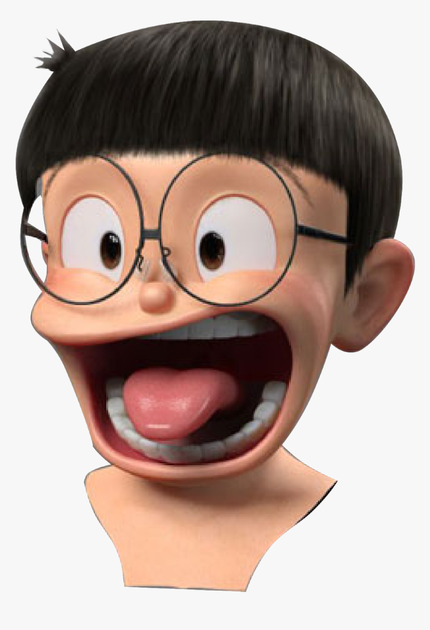 Kepala Nobita Png - Nobita 3d Head Png, Transparent Png, Free Download