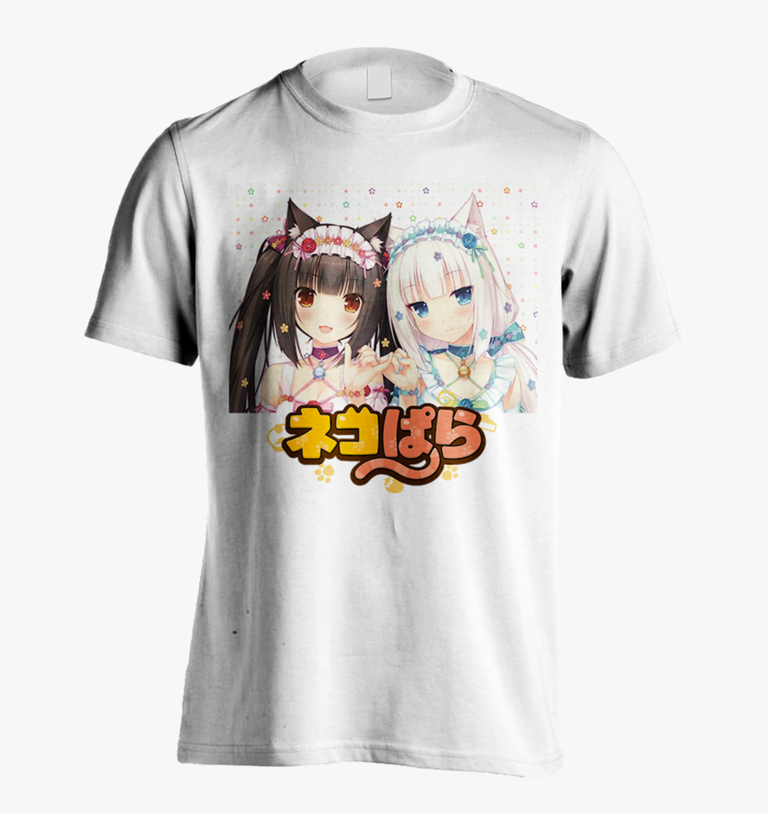 Kaos Anime Nekopara / Shirt Chocola / Tshirt Vanilla - Cute Chocolate And Vanilla Anime, HD Png Download, Free Download