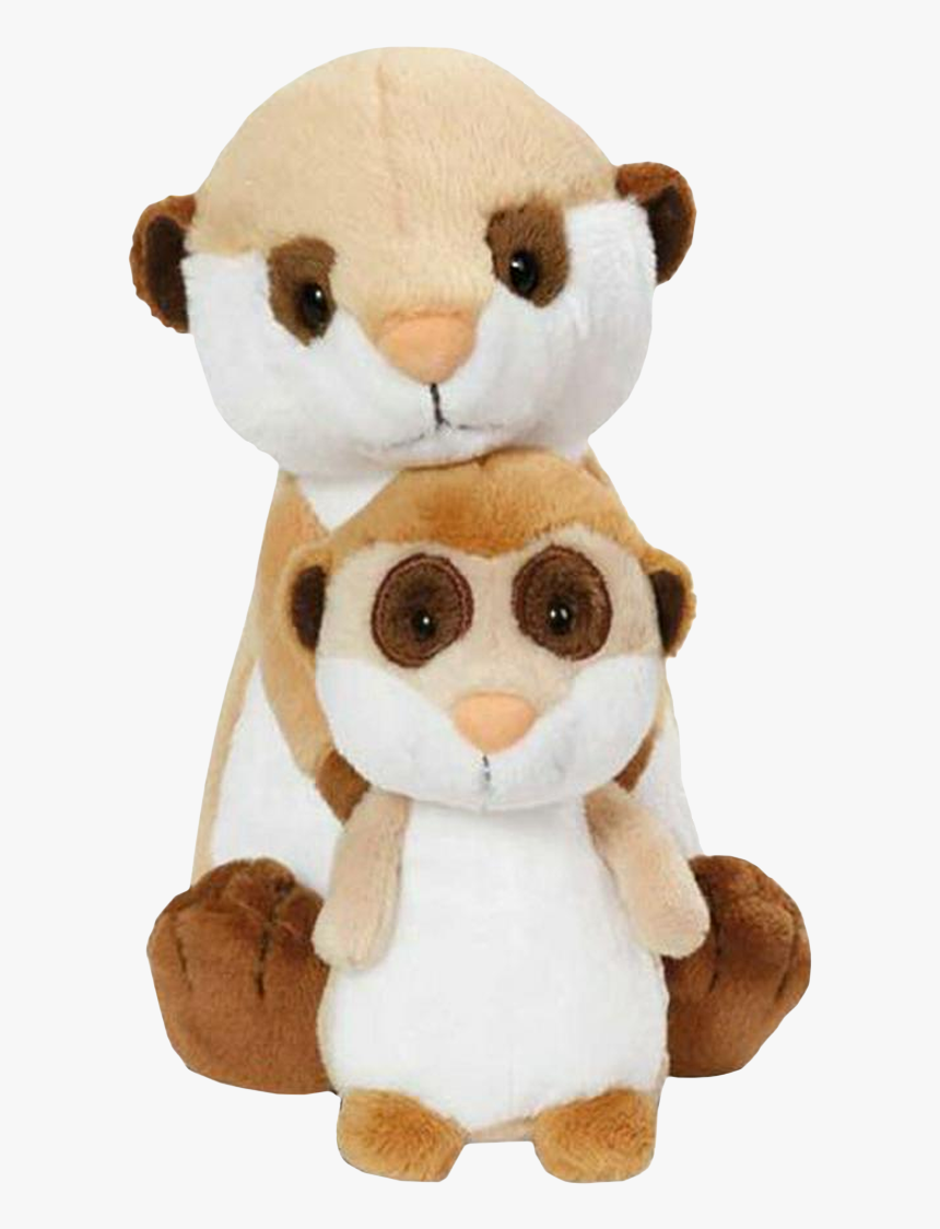 Wild Meerkat & Baby 7” Plush - Stuffed Toy, HD Png Download, Free Download