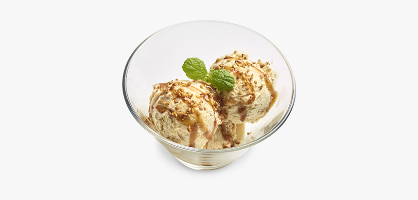 High Angle Picture Of Our Salted Caramel Ice Cream - Salted Caramel Ice Cream In Wagamama, HD Png Download, Free Download