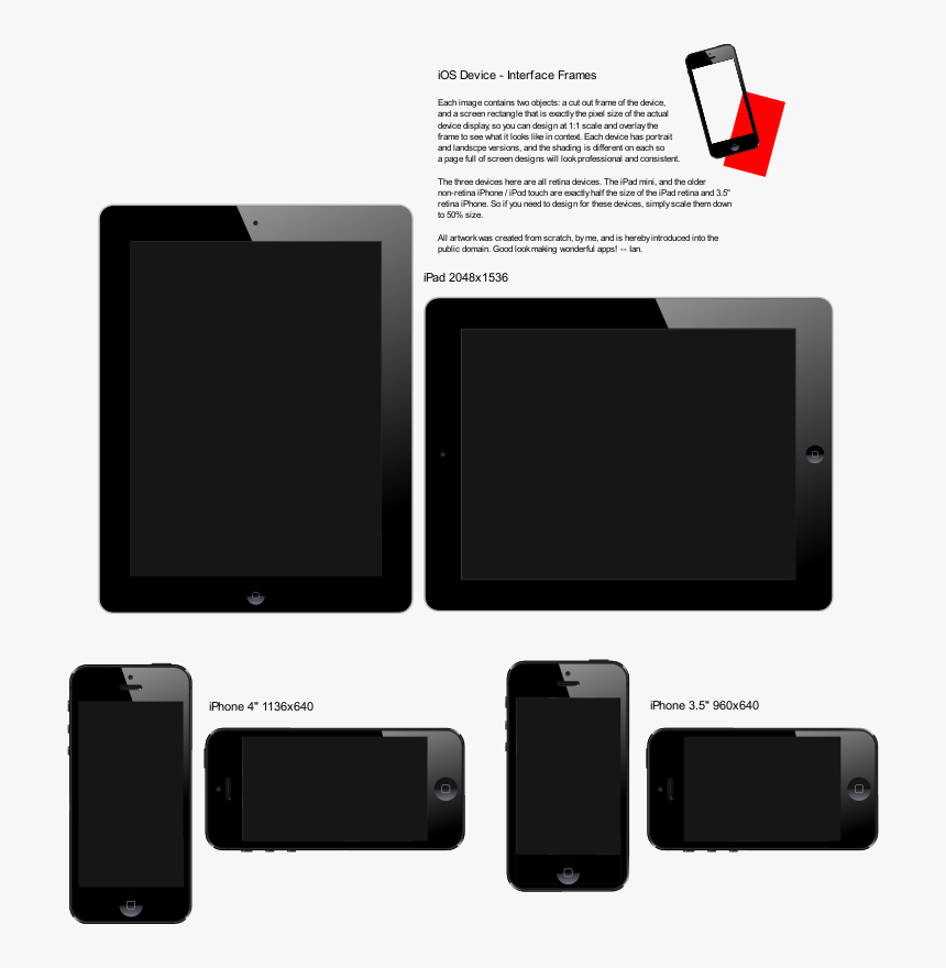 Ios Devices - Interface Frames - Interface Frame Png, Transparent Png, Free Download