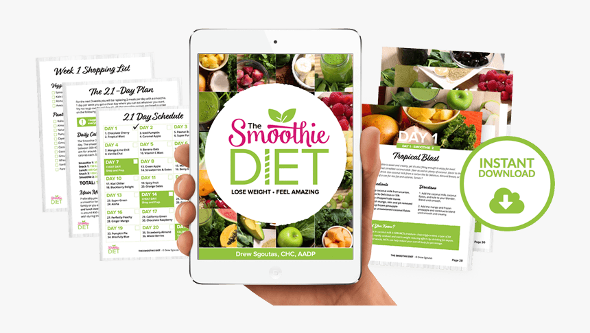The Smoothie Diet - 21 Day Smoothie Diet Pdf, HD Png Download, Free Download