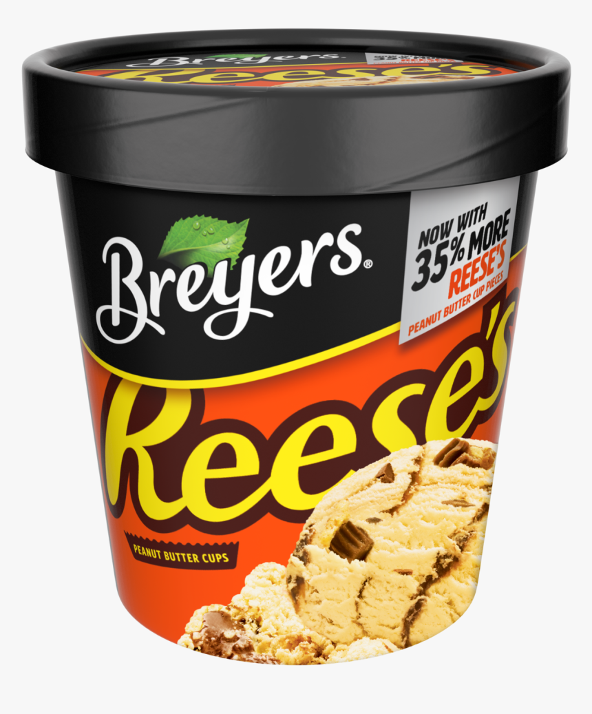 Reeses Peanut Butter Cups Breyers Cookies Candies Png - Breyers Peanut Butter Cup, Transparent Png, Free Download