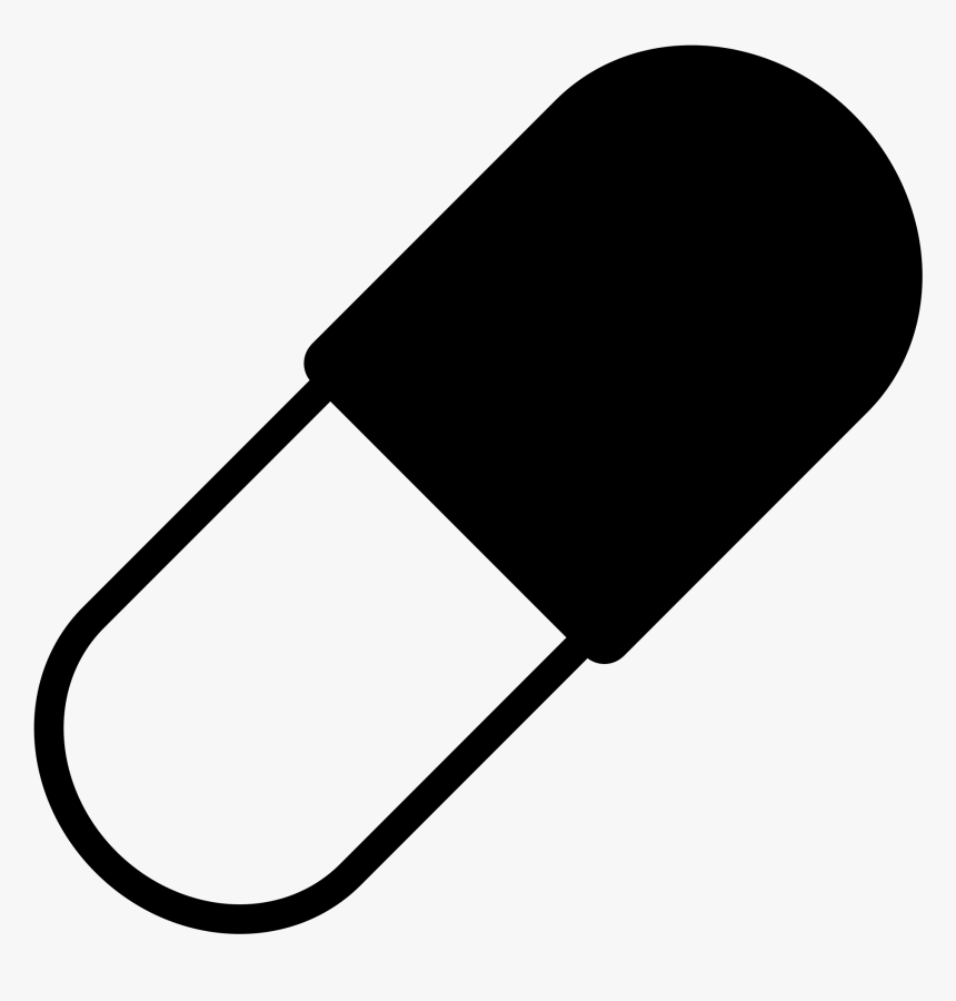 Capsule Pill Vector , Png Download - Clip Art Capsule Png, Transparent Png, Free Download