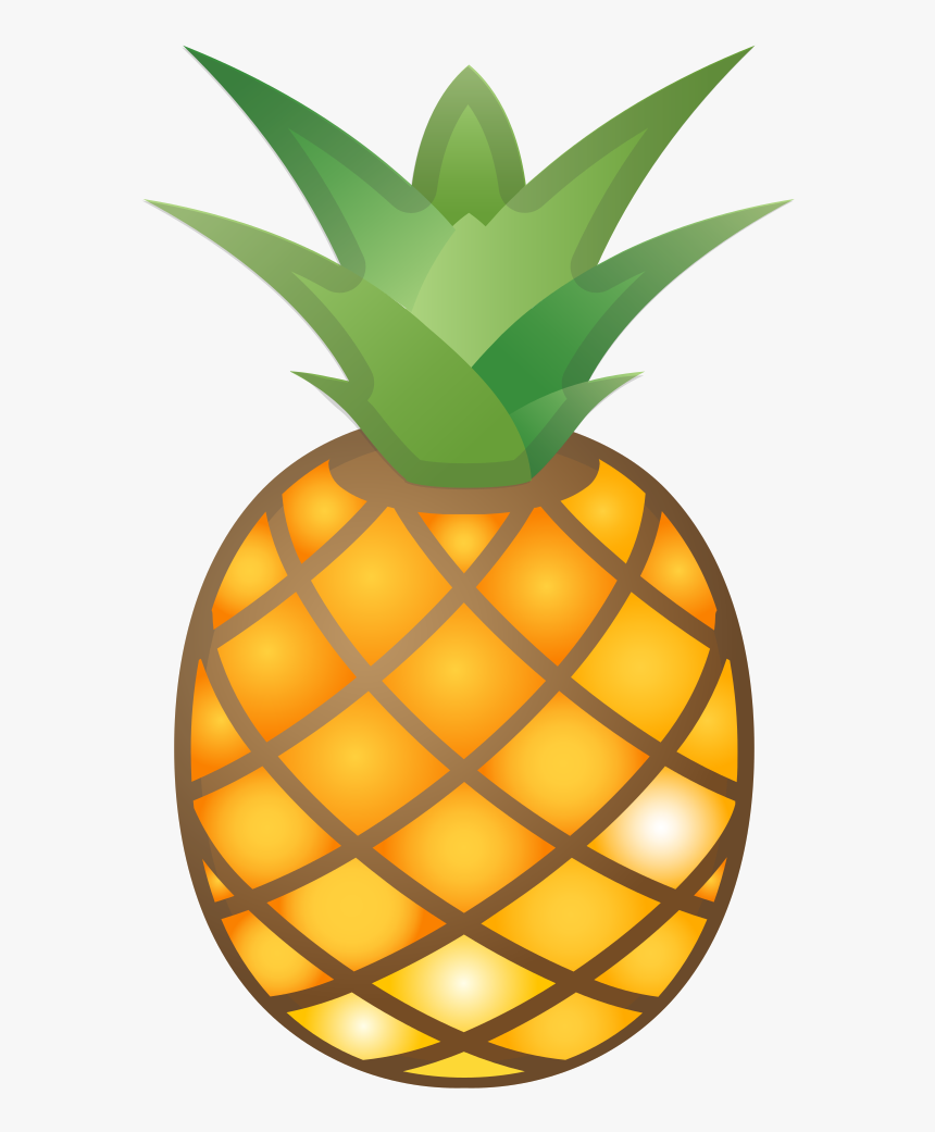 Transparent Cute Pineapple Clipart - Pineapple Emoji, HD Png Download, Free Download