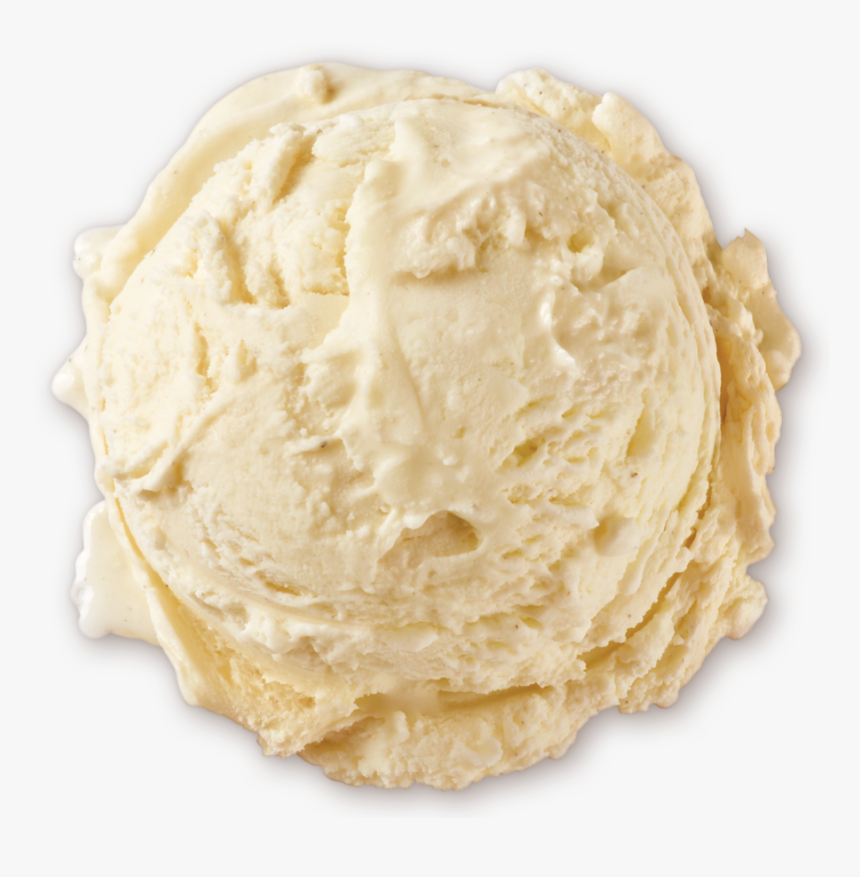 Homemade Brand Natural Vanilla Bean Ice Cream Scoop - Transparent Vanilla Ice Cream Scoop, HD Png Download, Free Download