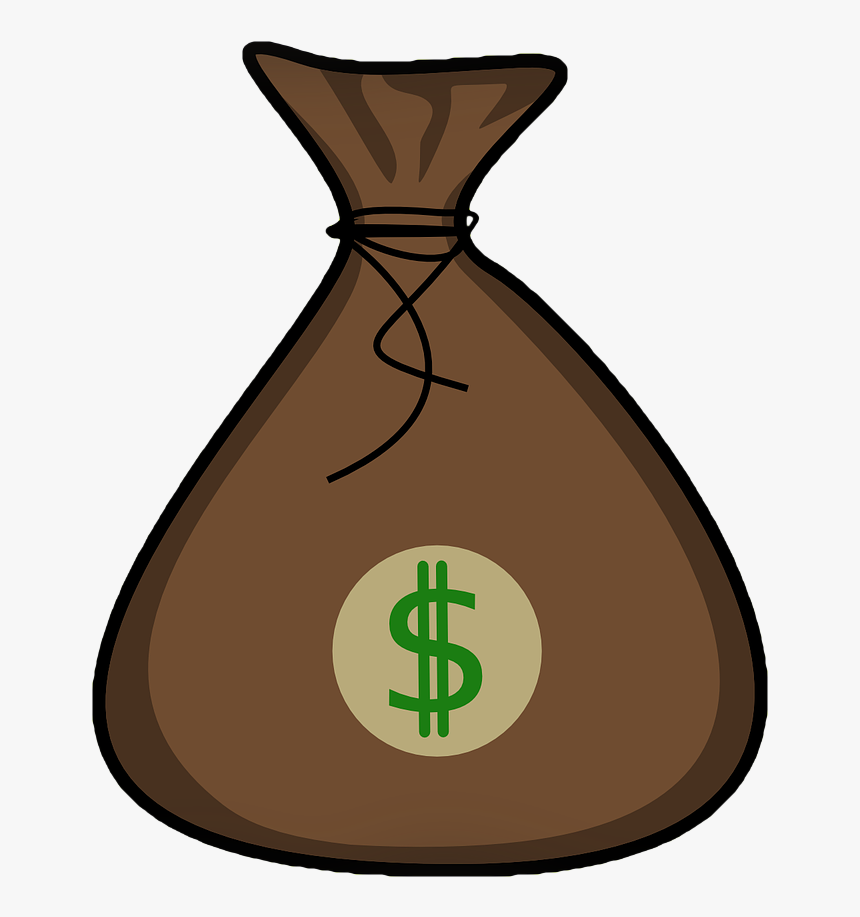 Money Bag Free To Use Clipart - Bag Of Money Clipart, HD Png Download, Free Download