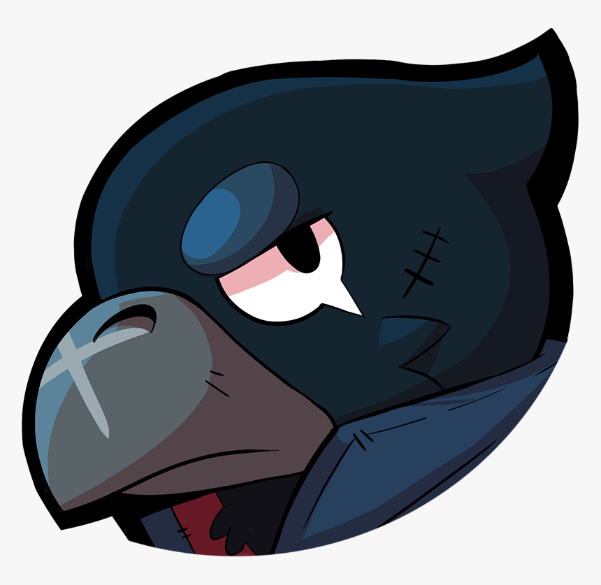 Transparent Draven Png - Crow Head Brawl Stars, Png Download, Free Download