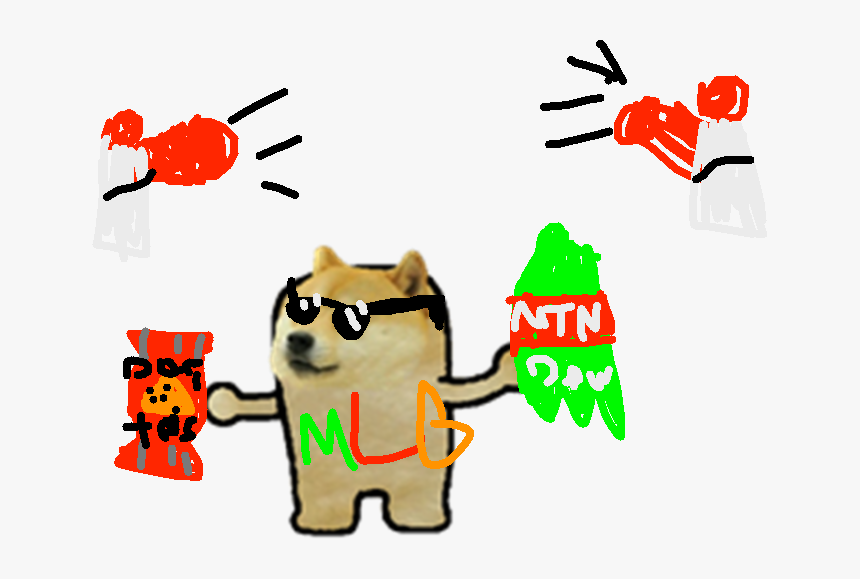 Doge Drawing, HD Png Download, Free Download