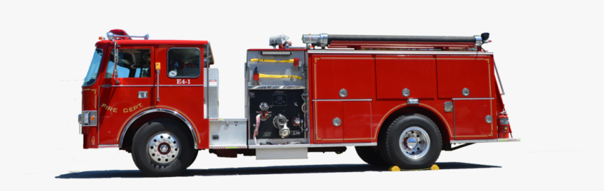 Fire Truck Png Background Image - Coche De Bombero Png, Transparent Png, Free Download