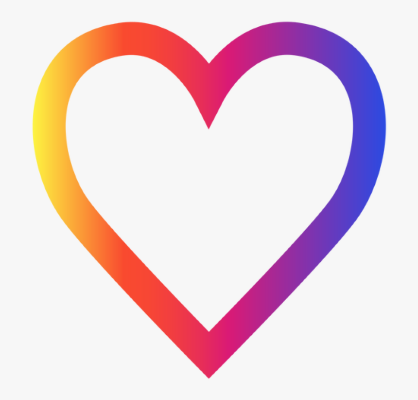 Instagram Heart Icon Transparent, HD Png Download, Free Download