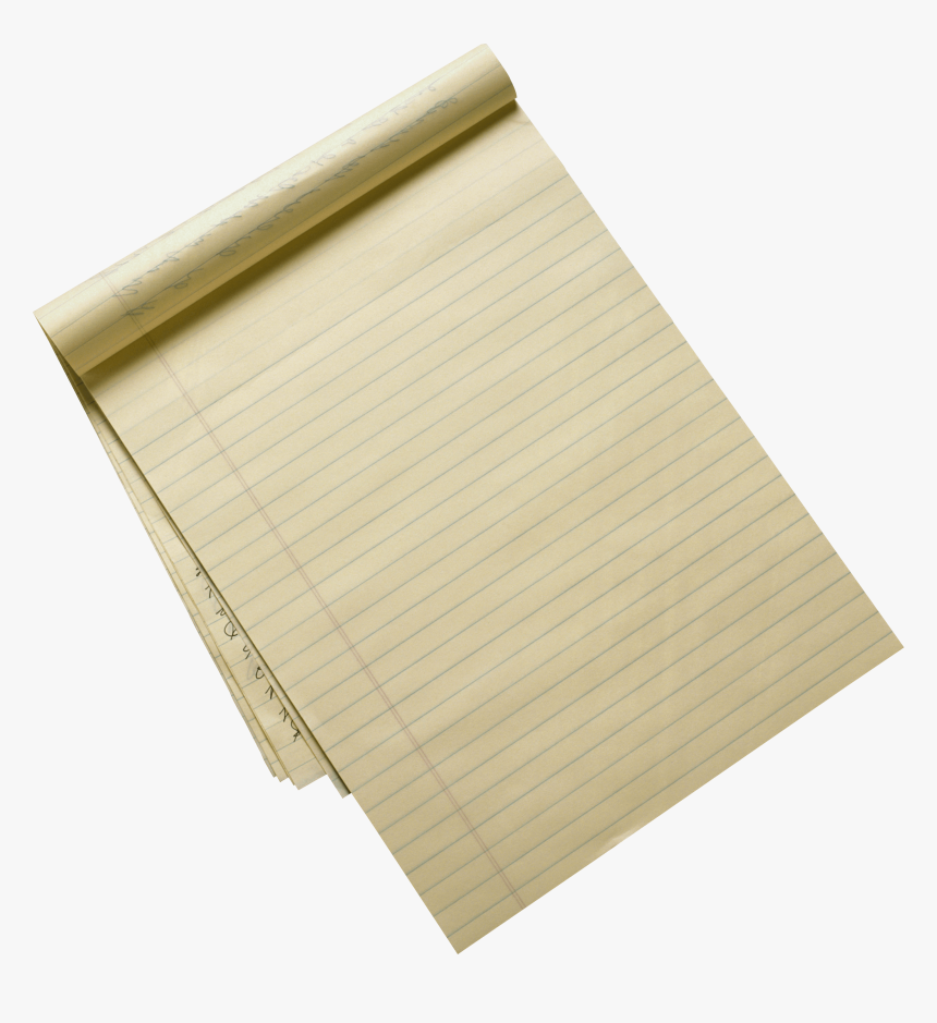 Recycled Lined Paper Sheet - Png Image Scratch Paper, Transparent Png, Free Download