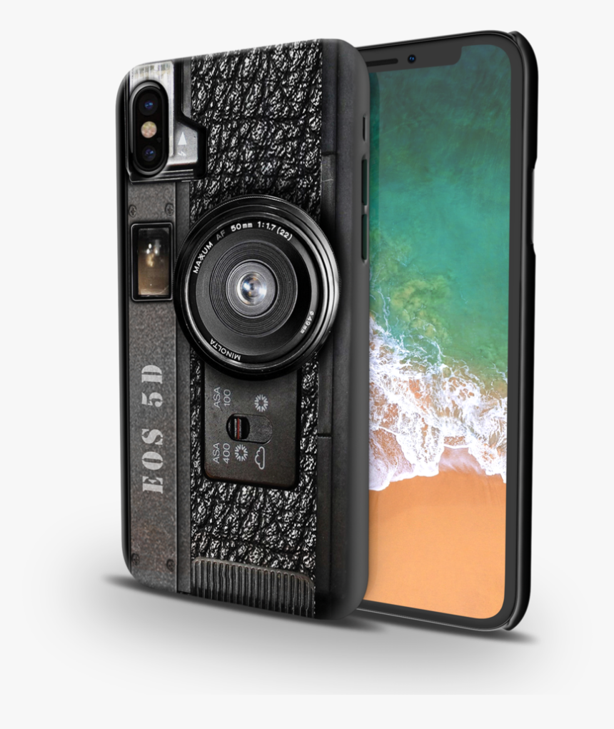 Vintage Camera Cover Case For Iphone X - Iphone X Cover Case Camera, HD Png Download, Free Download