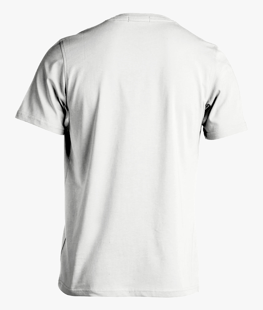 White Shirt Template Png White T Shirt Template- - White Shirt Template Back, Transparent Png, Free Download