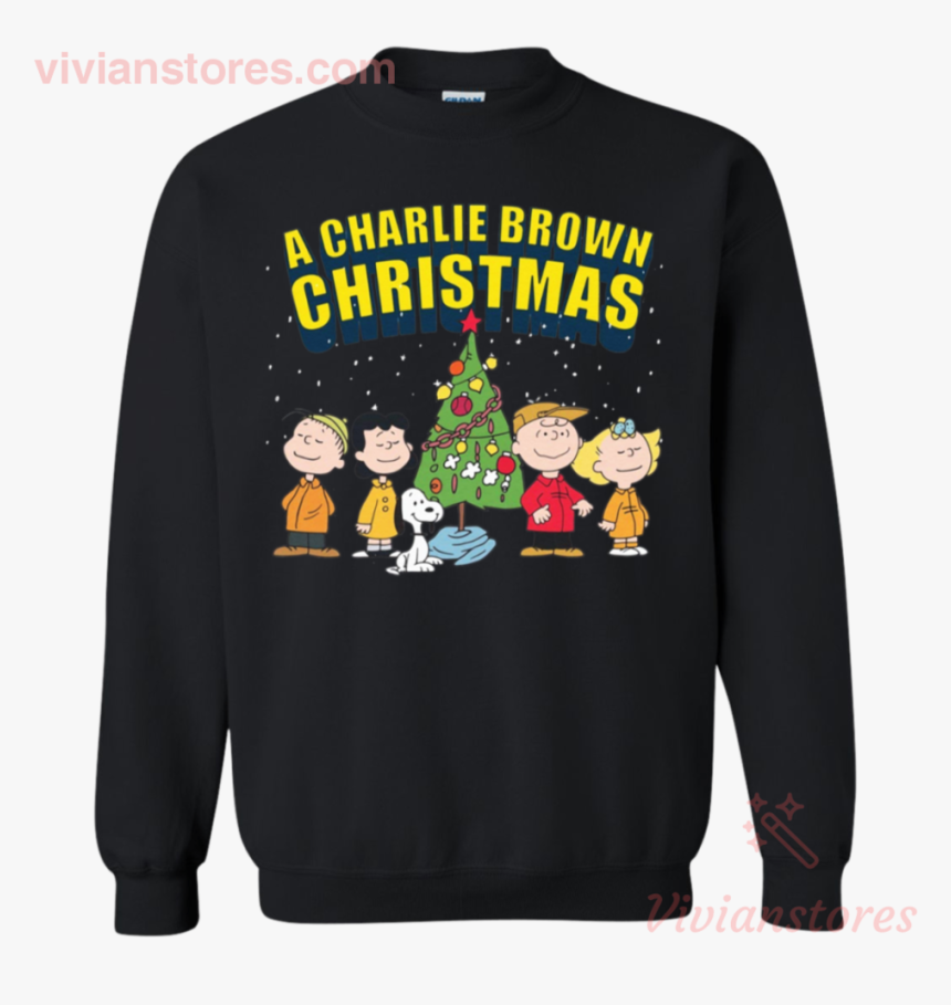 Peanuts Charlie Brown Christmas Special Sweatshirt - Hallmark Christmas Movie Shirt, HD Png Download, Free Download