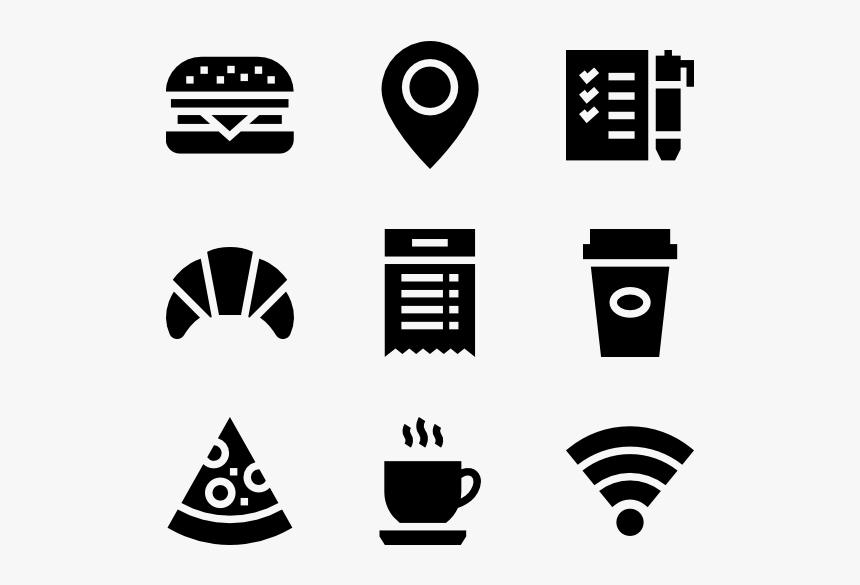 Cafe - Date Time Venue Icon, HD Png Download, Free Download