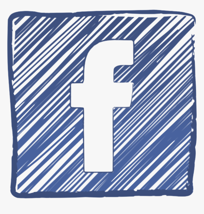 Facebook Crayon , Png Download - Logo Facebook Illustration, Transparent Png, Free Download