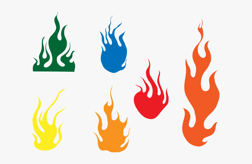 Hand Emoji Clipart Flame Vector Graphics - Graphic Fire Flame Vector, HD Png Download, Free Download