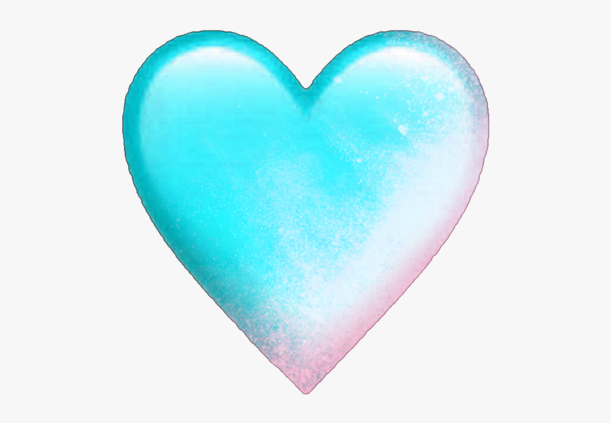 #heart #hearts #blue #emoji #emojis #pink #smoke - Blue And Pink Emojis Hearts, HD Png Download, Free Download