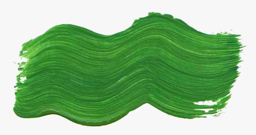 Paint Brush Strokes Png Green, Transparent Png, Free Download