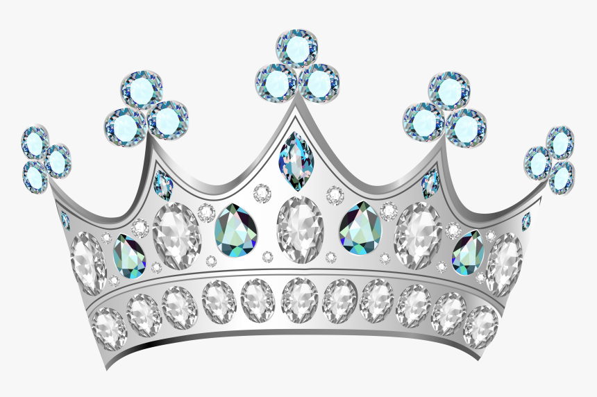Diamonds Cliparts - Princess Crown Transparent Background, HD Png Download, Free Download