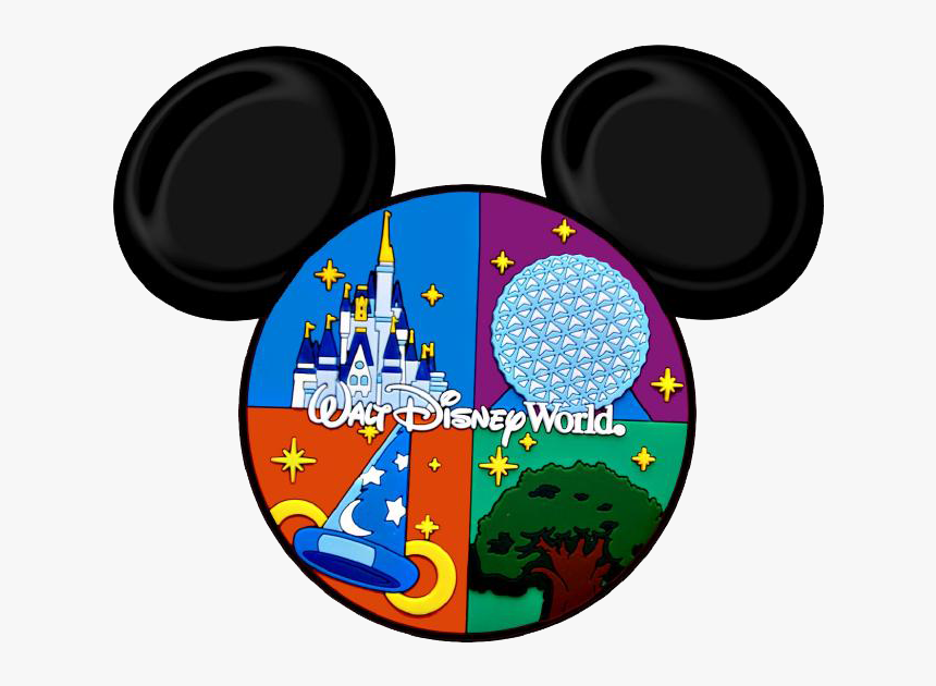 Disney World Free Characters Clipart Clip Art Transparent - Disney World Park Clip Art, HD Png Download, Free Download