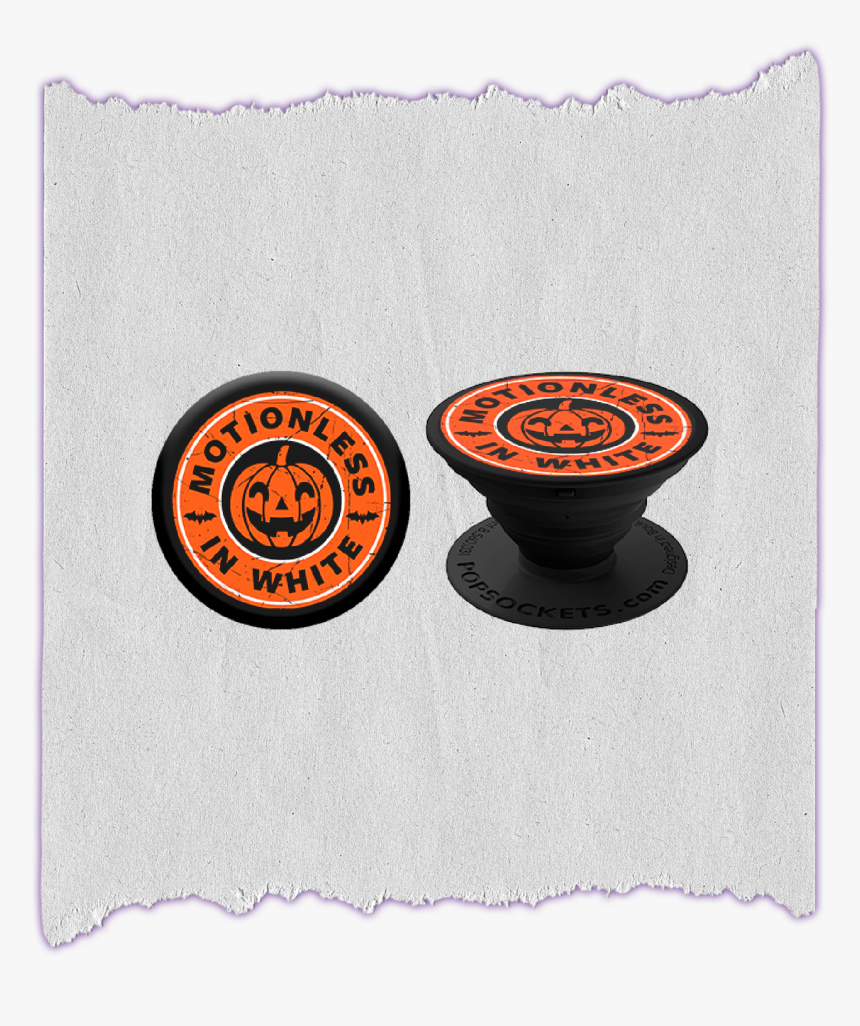 Pumpkin Pop Socket
 Fade - Motionless In White Pumpkin Logo, HD Png Download, Free Download