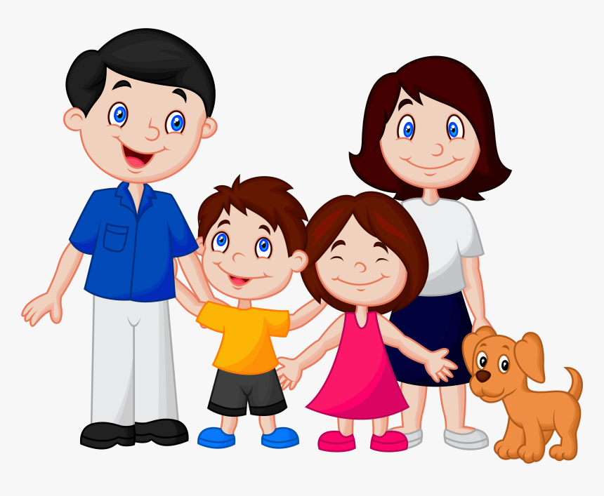 Clip Art Png Melonheadz Pinterest - Happy Family Cartoon, Transparent Png, Free Download