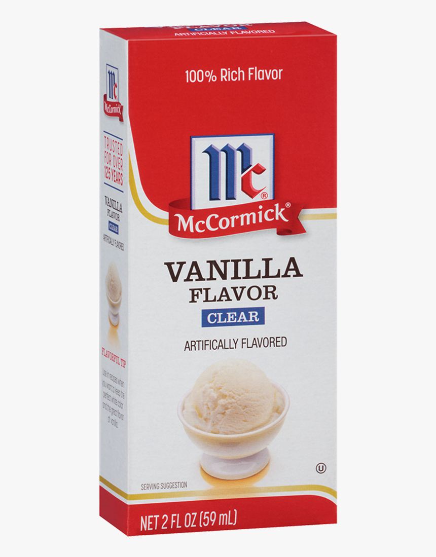 Vanilla Flavor Clear - Mccormick Vanilla Flavor, HD Png Download, Free Download