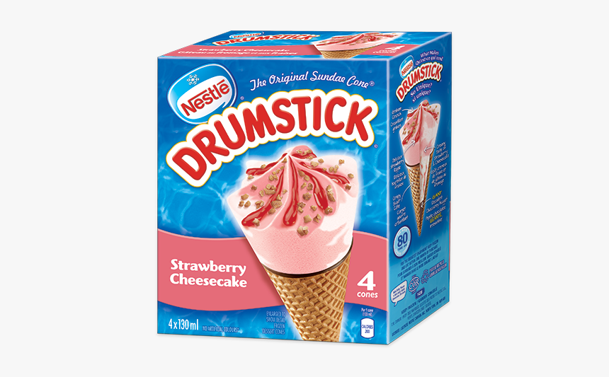 Alt Text Placeholder - Strawberry Cheesecake Ice Cream Drumstick, HD Png Download, Free Download