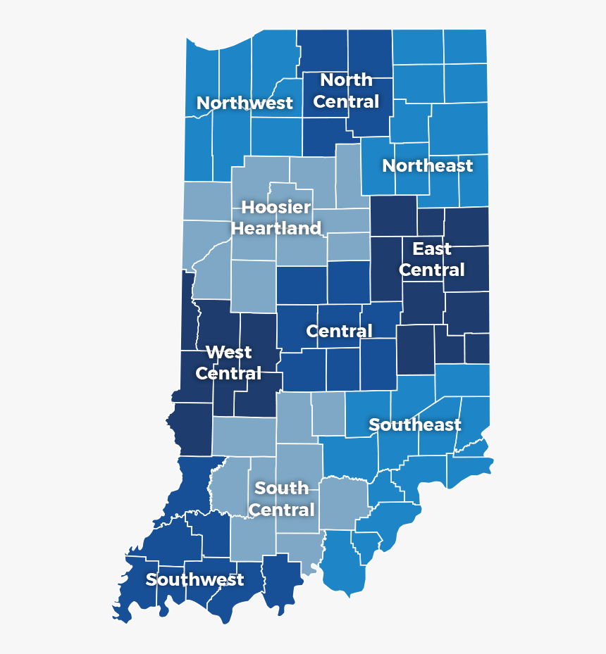 Indiana Map, HD Png Download, Free Download