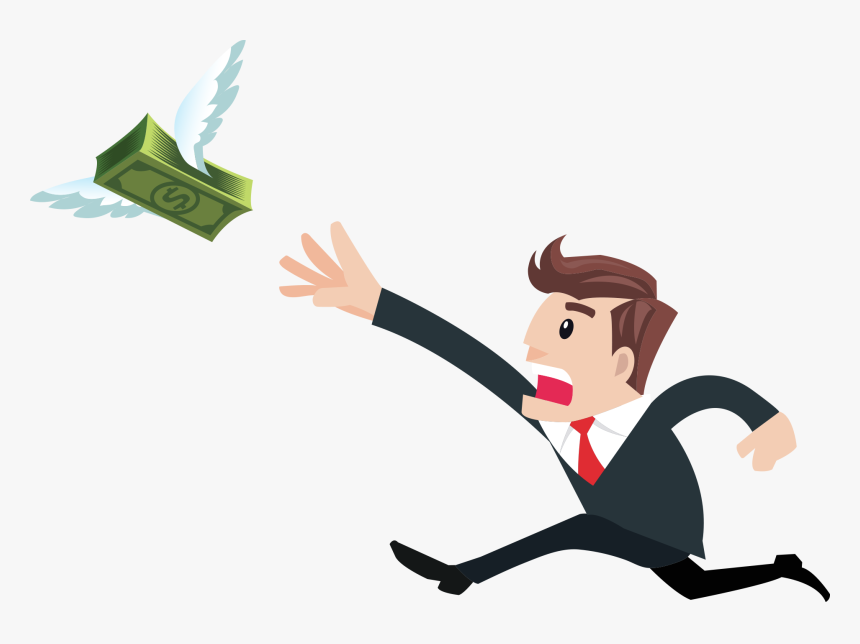 Money Google Images Search Engine - Person With Money Cartoon, HD Png Download, Free Download