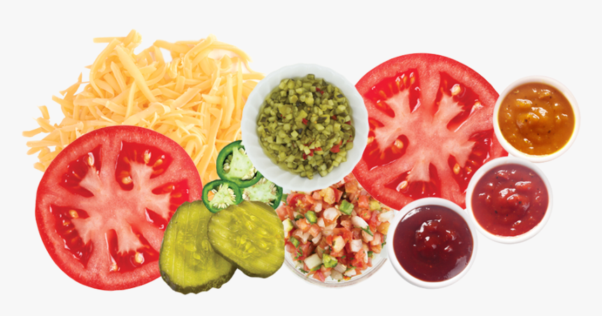Fresh Toppings - Veg Fast Food Png, Transparent Png, Free Download
