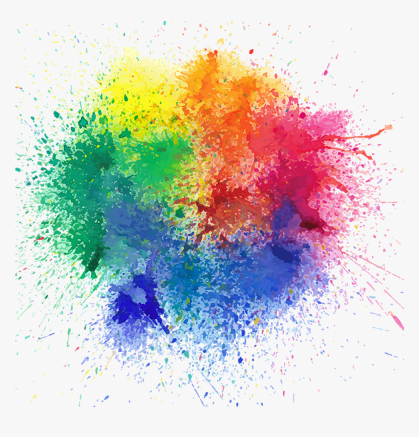 Colours Splash Png - Color Splash Transparent Background, Png Download, Free Download