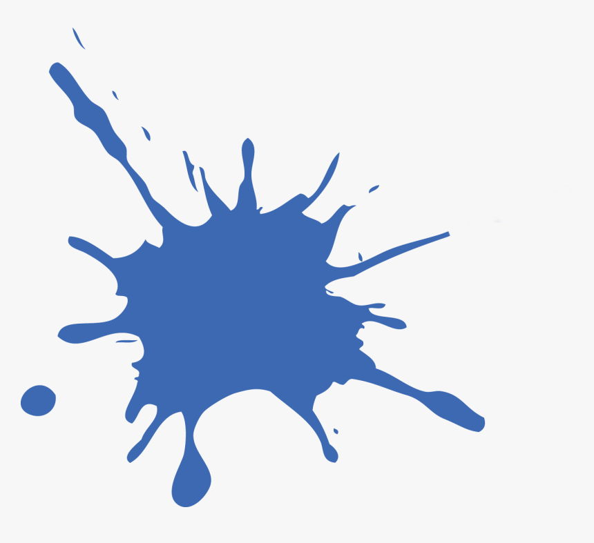 Paintball Splat Silhouette - Paintball Png, Transparent Png, Free Download