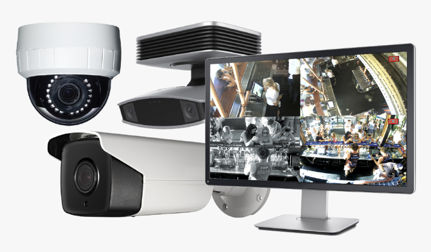 Cctv Camera System Png, Transparent Png, Free Download