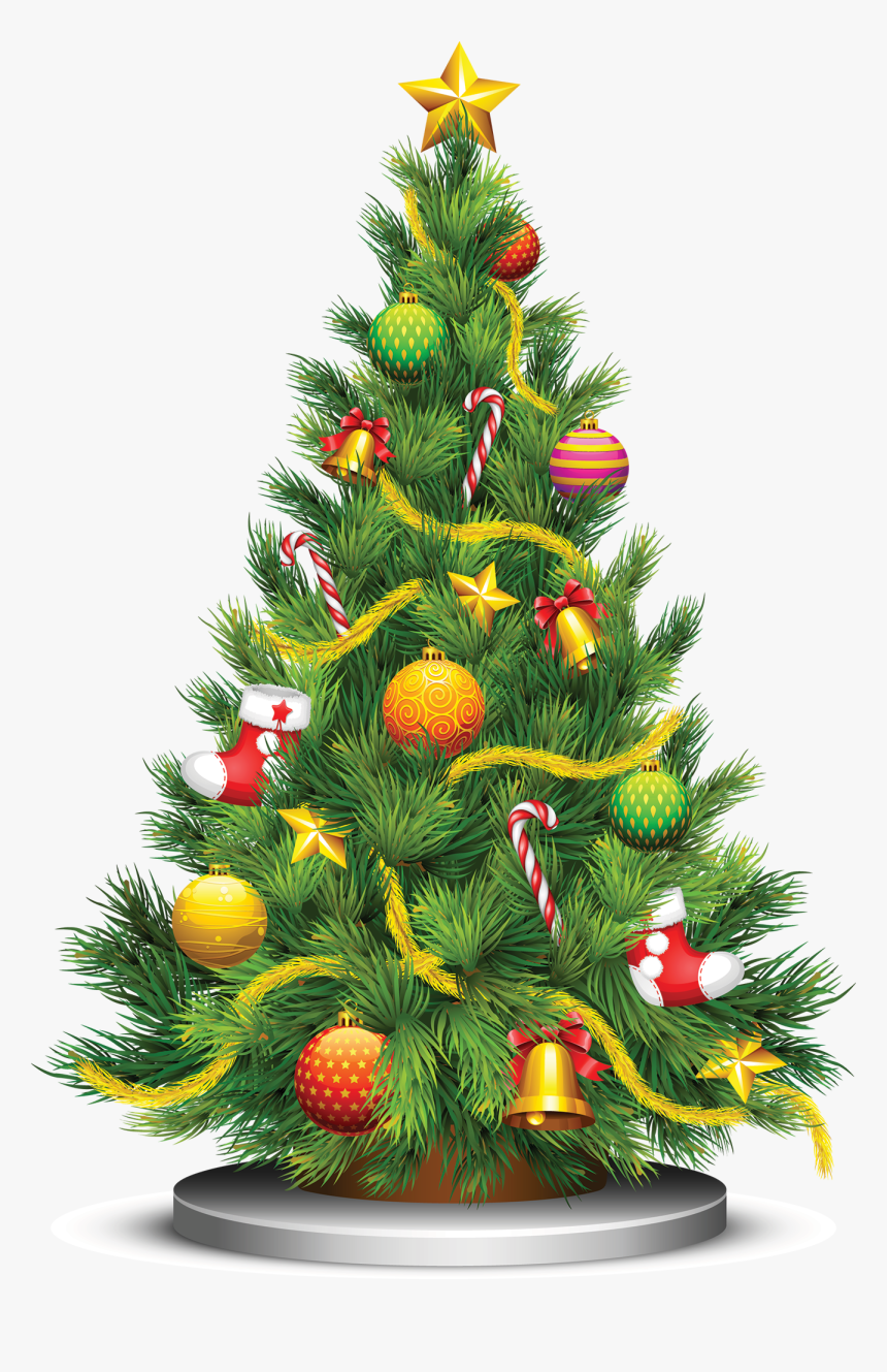 Christmas Tree Png - Christmas Tree Vector Png, Transparent Png, Free Download