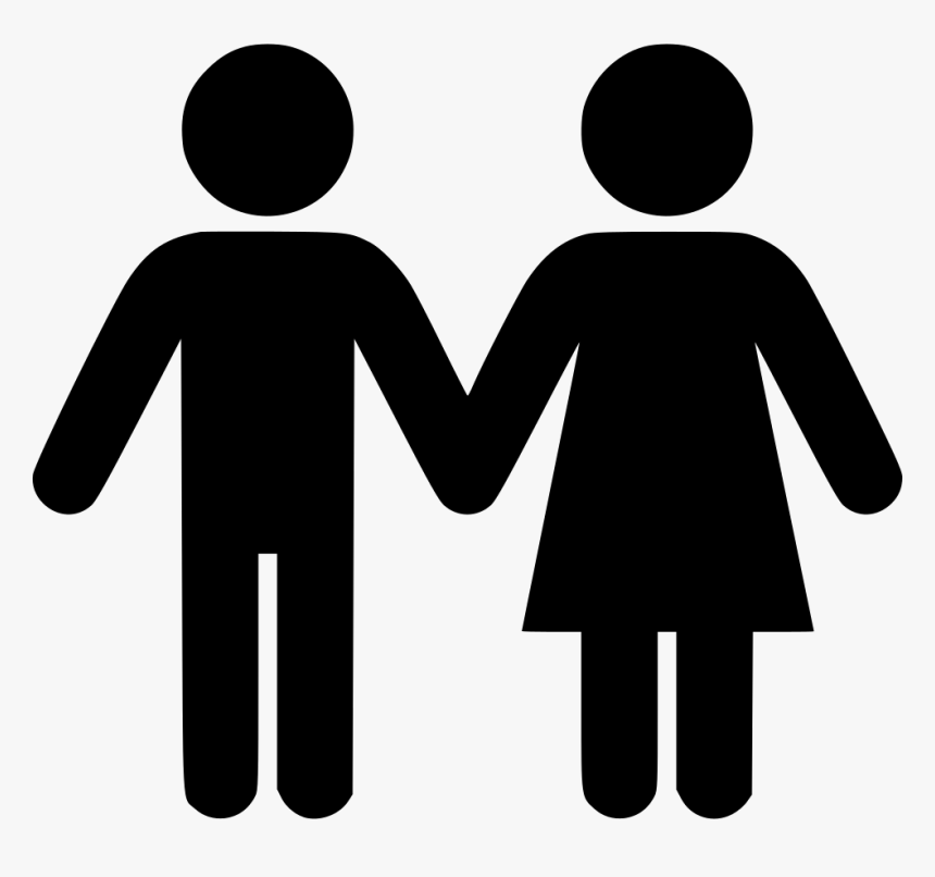 Couple Icon Png - People Holding Hands Icon, Transparent Png, Free Download