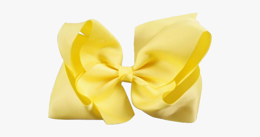 Yellow Hair Bow Transparent, HD Png Download, Free Download