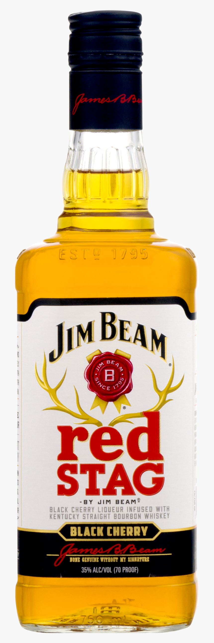 Jim Beam Red Stag 35%, HD Png Download, Free Download