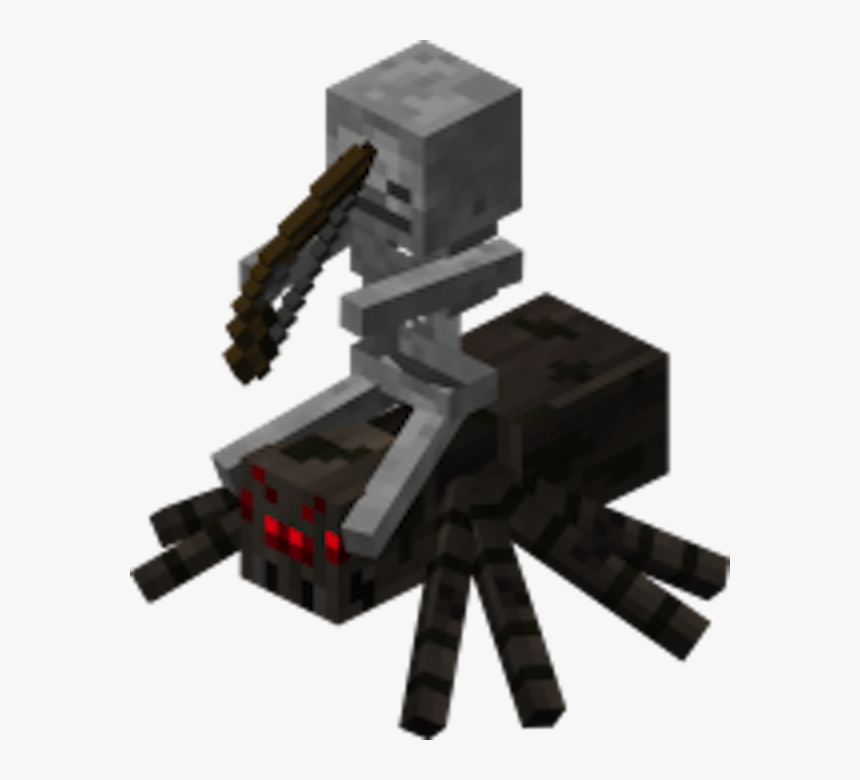 Minecraft Spider Jockey, HD Png Download, Free Download