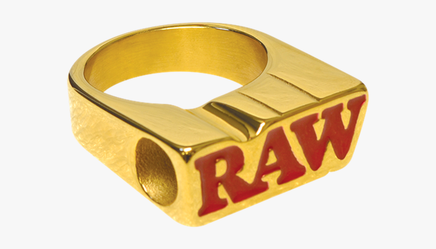 Raw Gold Smoker Ring, HD Png Download, Free Download